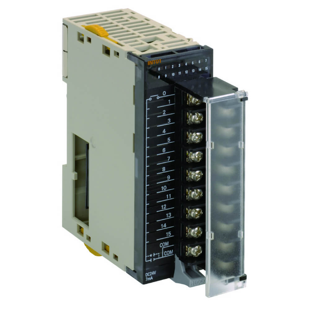 OMRON ELECTRONICS - modulo plc 16 di interrupt 24 v moduli d'ingresso ad interrupt 16 punti 24 vcc CJ1WINT01.1-3155
