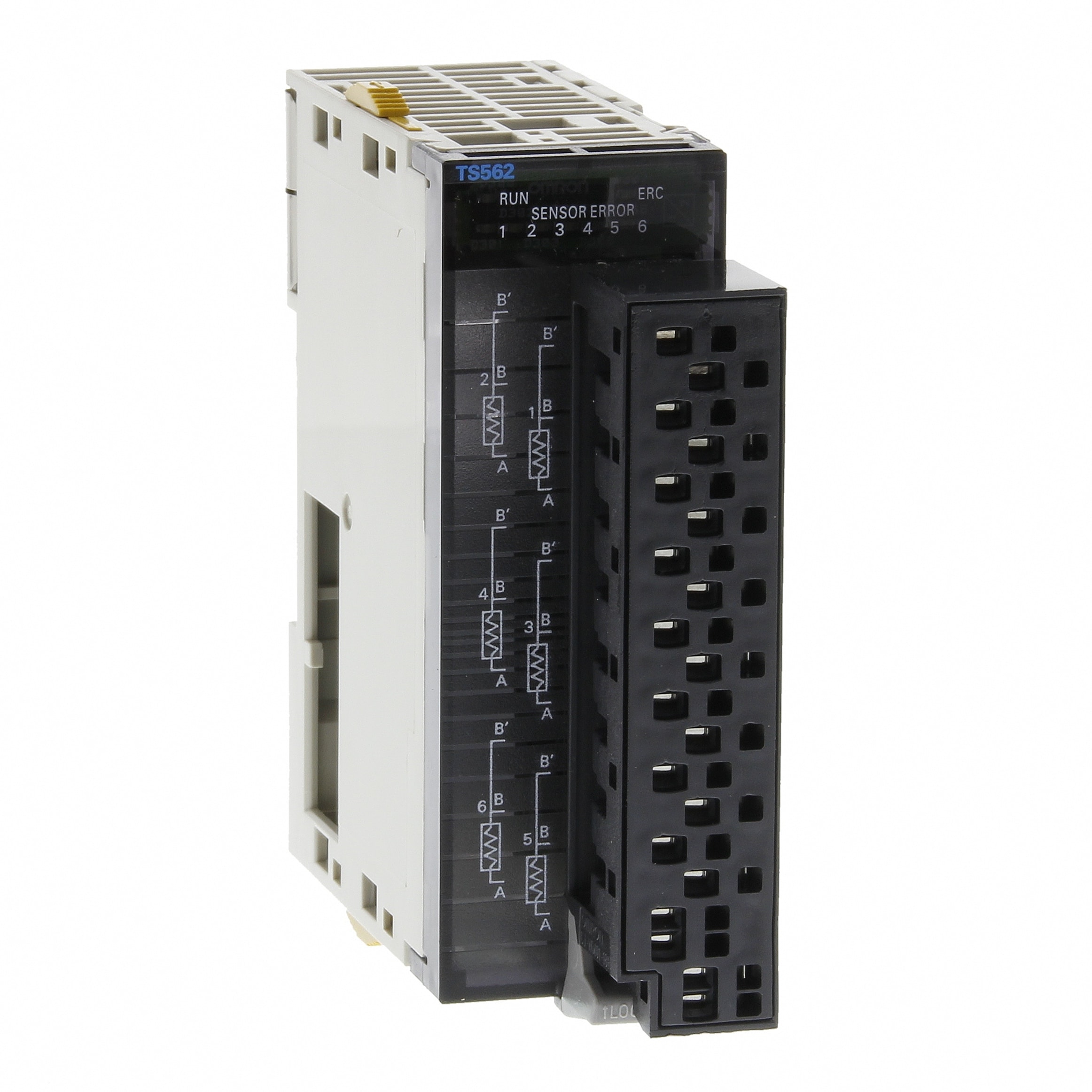OMRON ELECTRONICS - Modulo 6AI PT100 a molla, acquisizione temperatura 6 canali, ingressi per PT100 e PT1000.