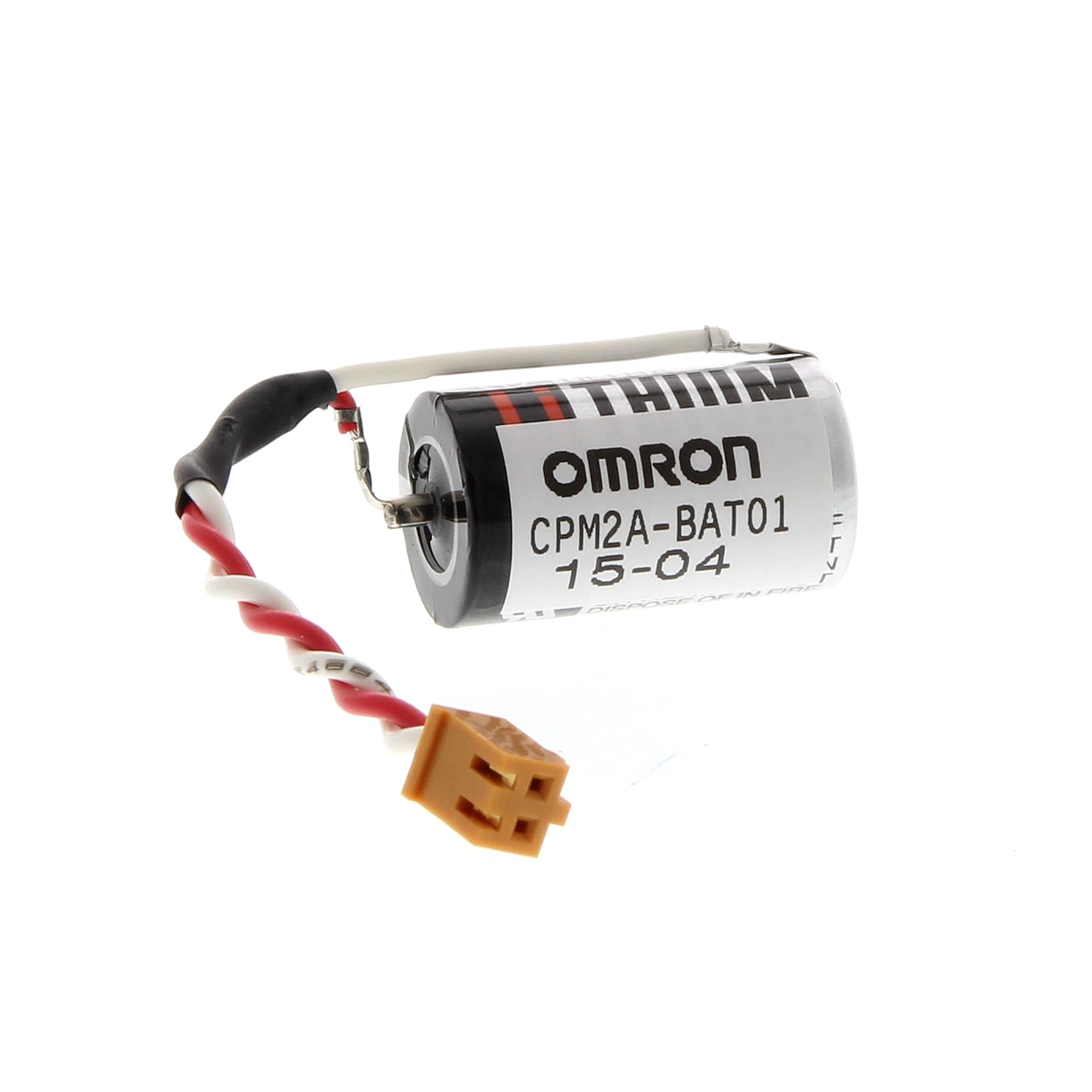 OMRON ELECTRONICS - Batteria al litio di ricambio per plc cpm2a, cj1g, cj1h. CPM2ABAT01-14767