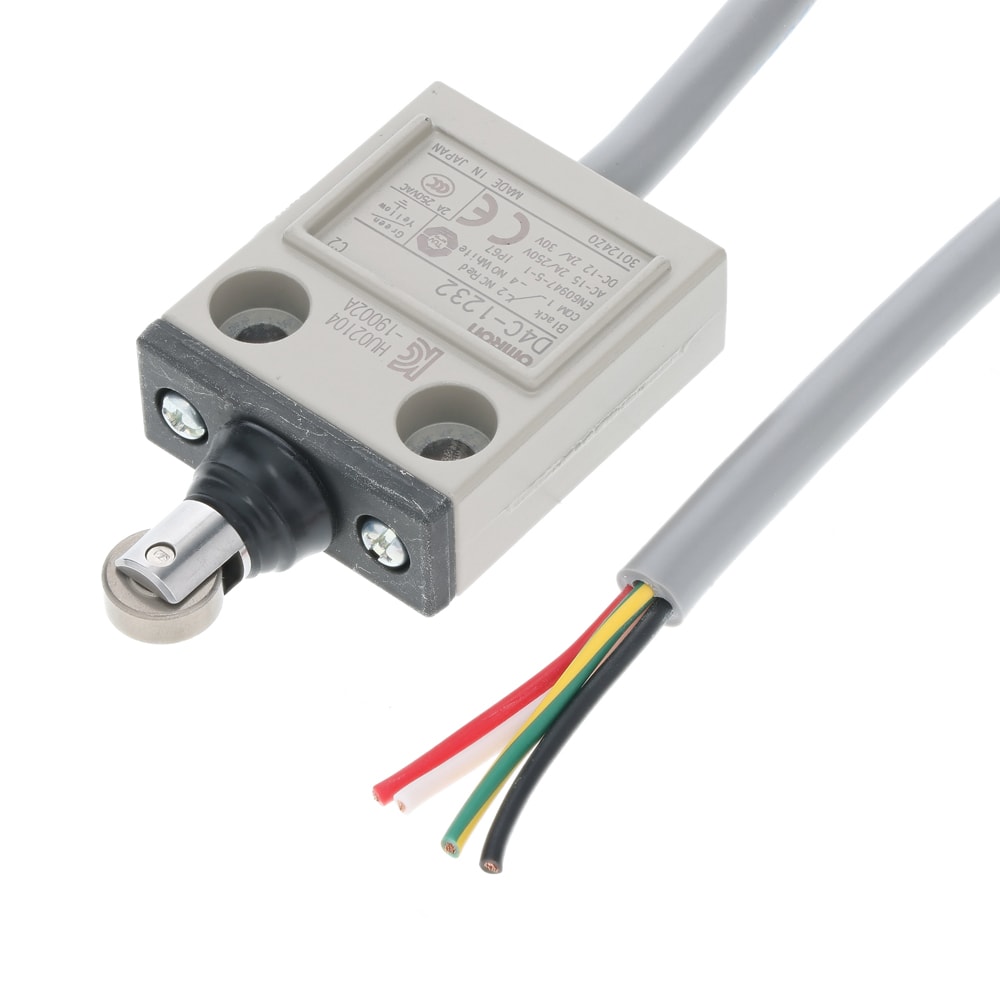 OMRON ELECTRONICS - finecorsa-1contPULSRotellaSigillatocavo3m D4C1232