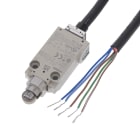 OMRON ELECTRONICS - Finecorsa meccanico 2NC azione lenta pulsante rotella cavo 5m montaggio verticale IP67