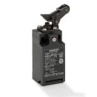 OMRON ELECTRONICS - Finecorsa meccanico, passacavo M20, 1NO+1NC a scatto rapido, leva con braccio e rotella verticale unidirezionale, IP67.