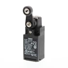 OMRON ELECTRONICS - Finecorsa meccanico, passacavo M20, 1NO+2NC, azione lenta, leva e rotella in plastica, IP67. D4N4C20-17035000