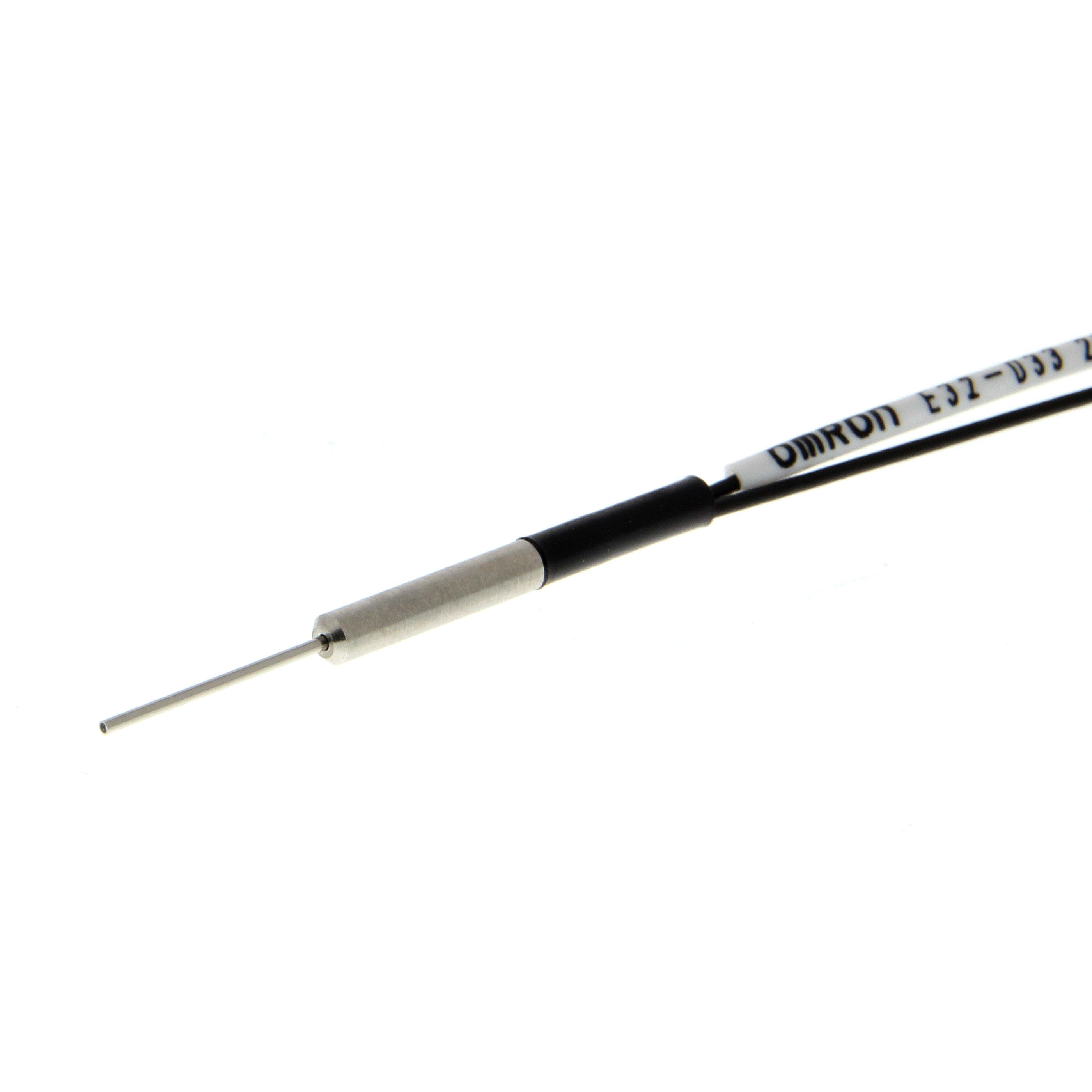 OMRON ELECTRONICS - Sensore reflex diametro 3 mm tubetto inox a fibra ottica diffuso ago cavo 2 m.