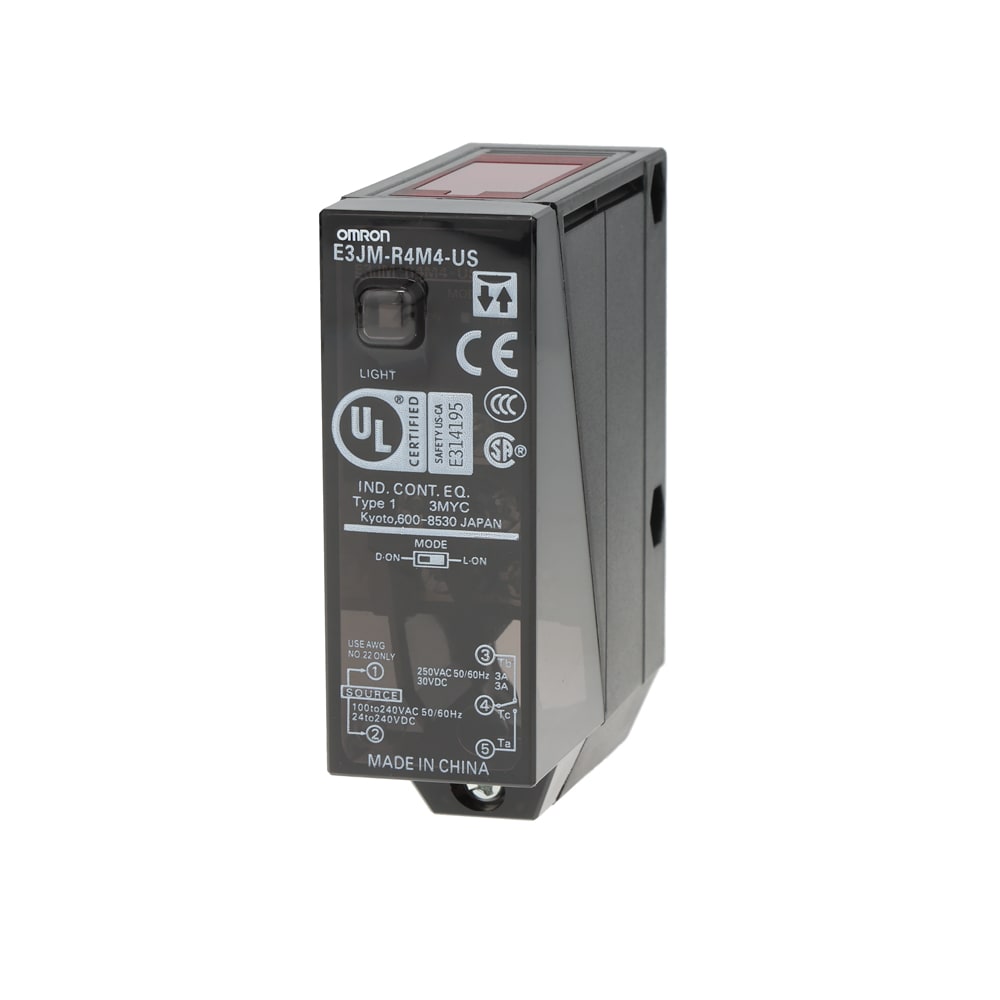 OMRON ELECTRONICS - PHOTOELECTRIC SENSOR, RETRO-REFLECTIVE,