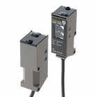 OMRON ELECTRONICS - sensore fotoelettrico miniatura cc metallo radiali sbarramento 30 m npn/pnp impulso luce/buio cavo 2 m