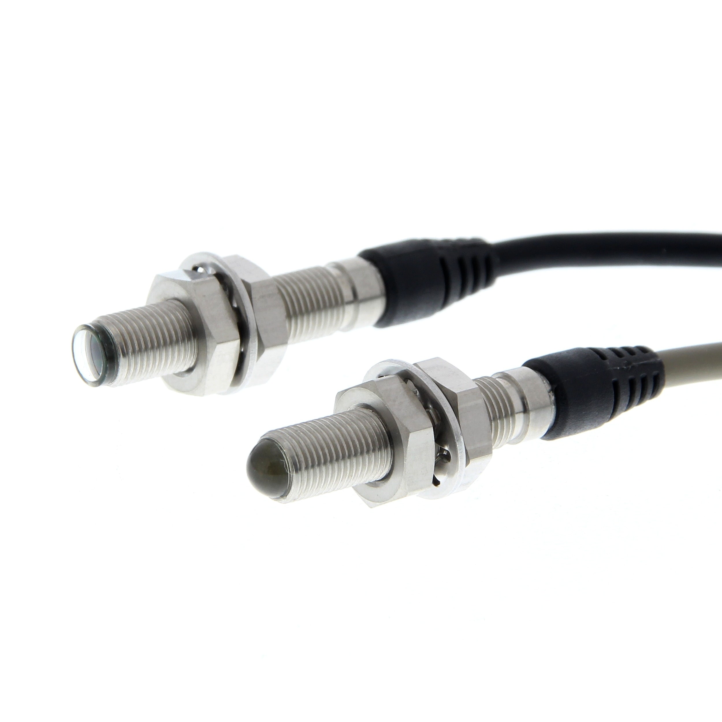 OMRON ELECTRONICS - sensore cilindrico M5 acciaio AISI300 sbarramento 1 m impulso buio PNP