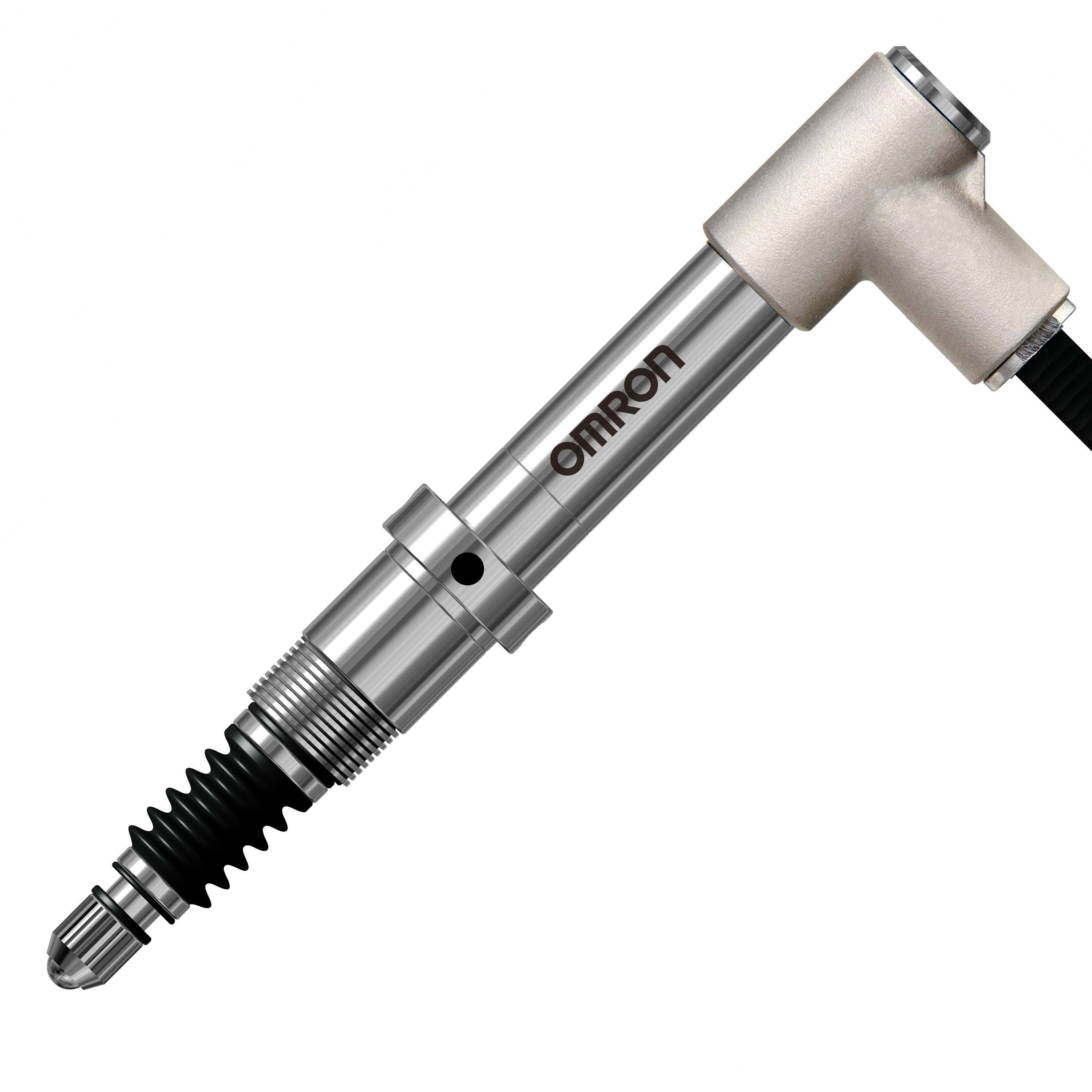 OMRON ELECTRONICS - sensore tattile m8 risoluzione 0.1 micro angolato range 5 mm flangia air type E9NCTH5LF2M