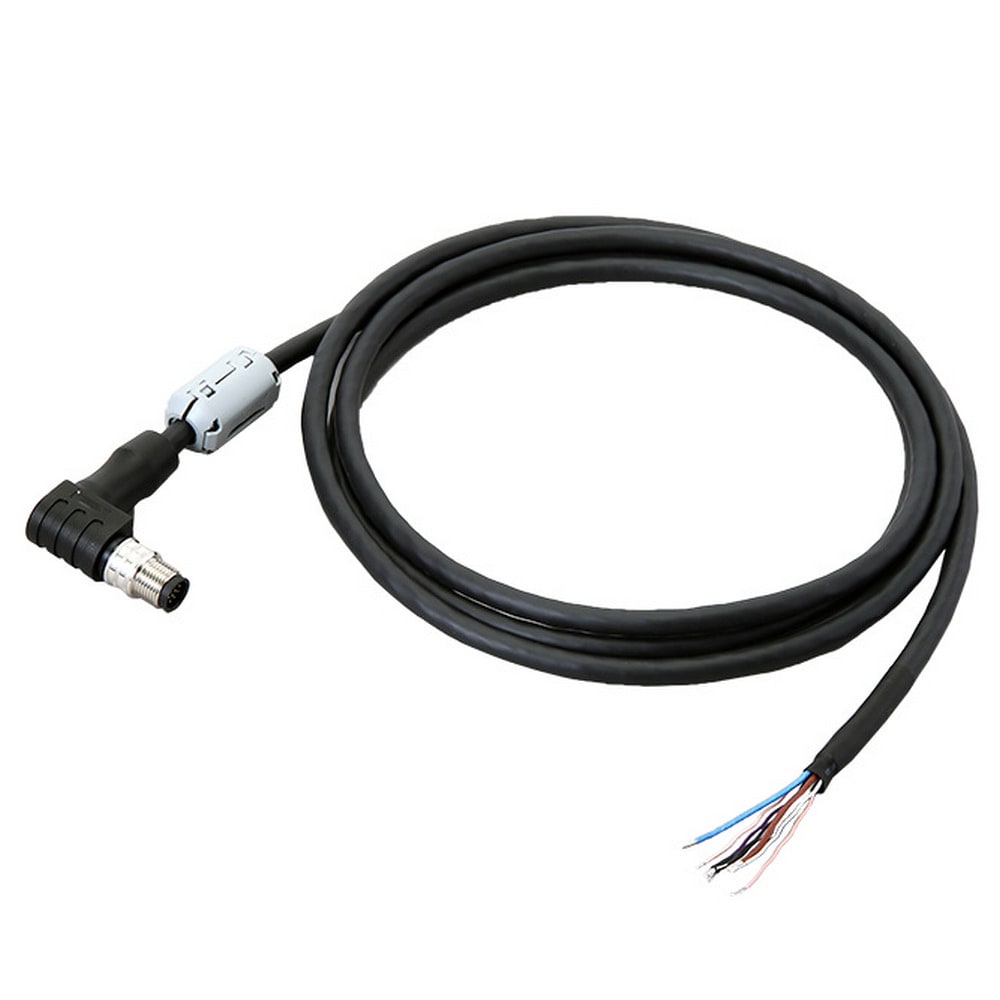 OMRON ELECTRONICS - FHV7 Power / IO Cable, right angle, super b