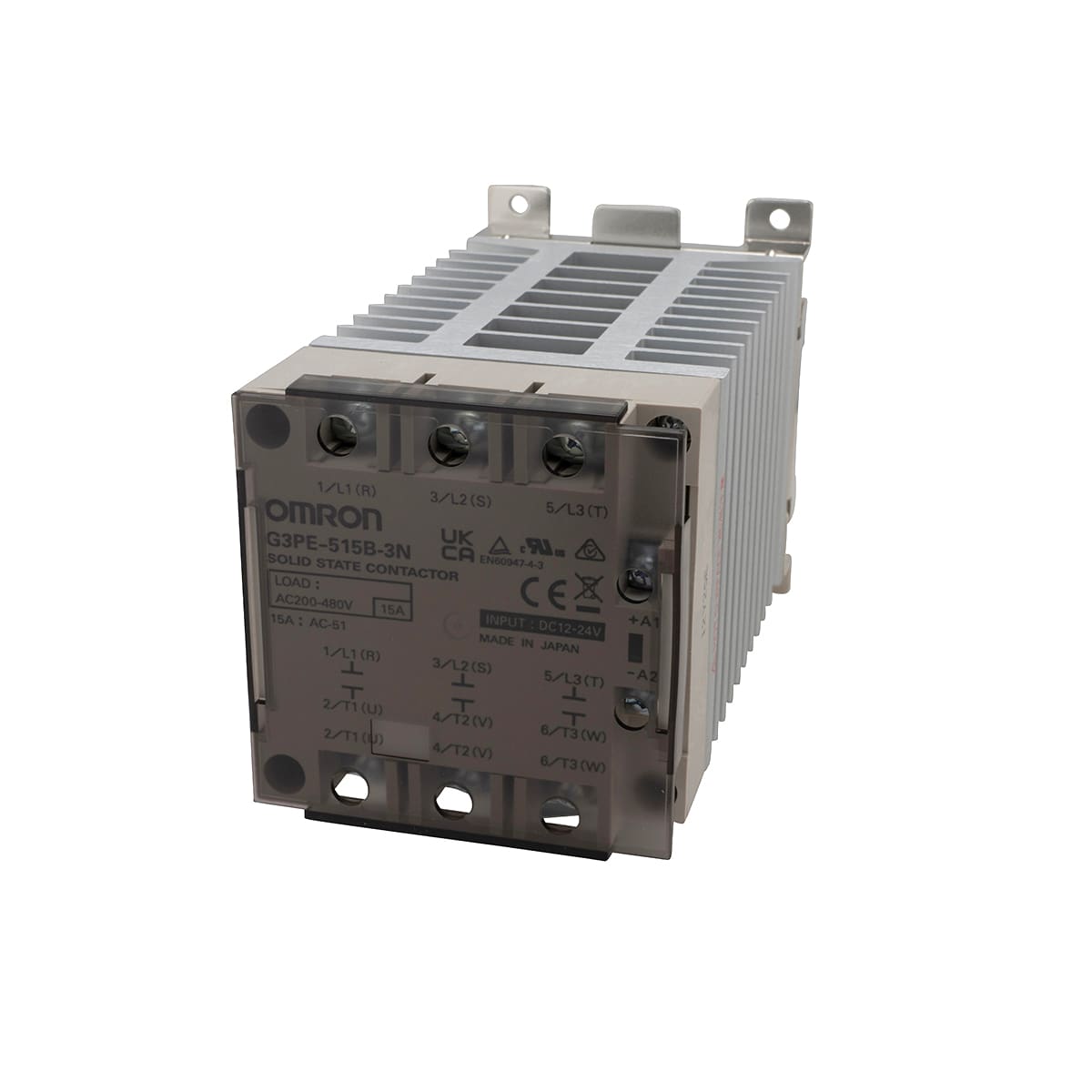 OMRON ELECTRONICS - Relè statici di potenza. Trifase con carico G3PE515B3NDC1224