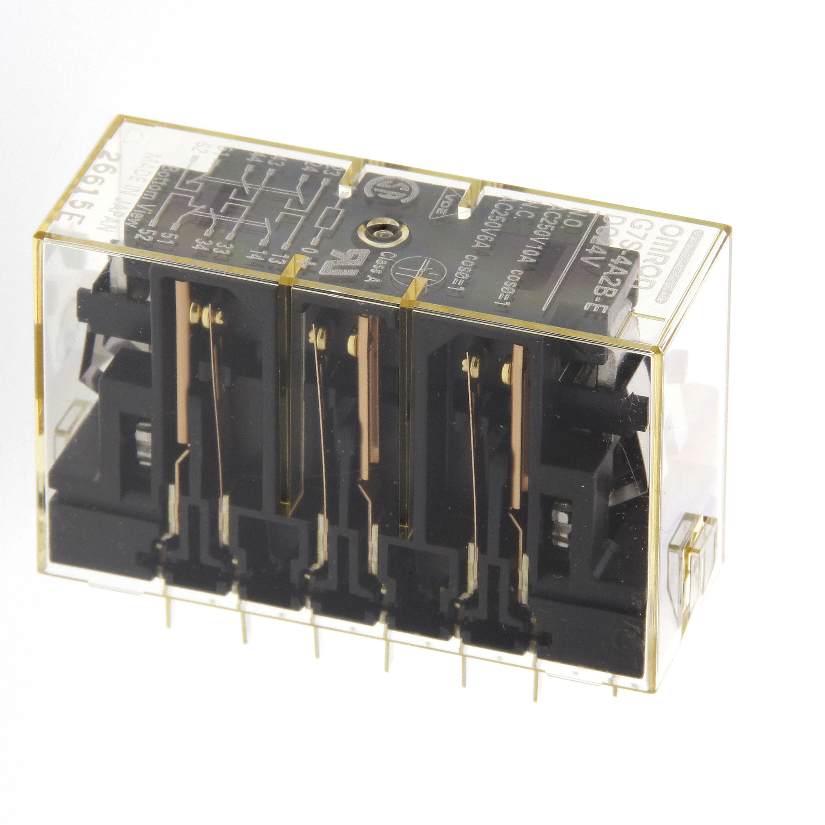 OMRON ELECTRONICS - Relè sicurezza,24Vcc,4NO+2NC,10A/250Vac