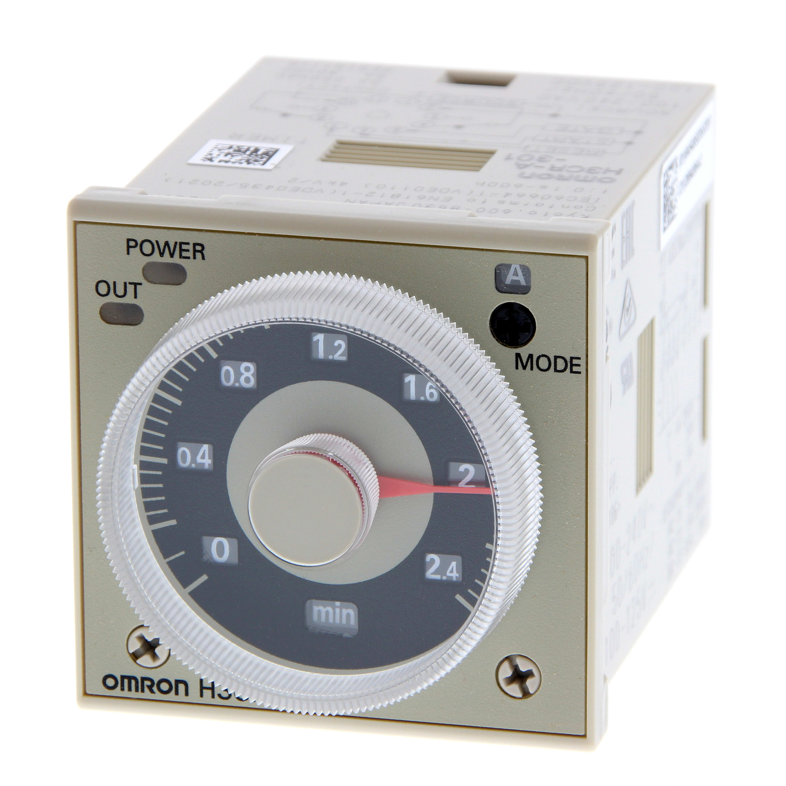 OMRON ELECTRONICS - Temporizzatori analogici. Timer a innesto,
