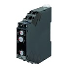 OMRON ELECTRONICS - Timer elettronico H3DT-N, 17,5mm, multiscala, multifunzione, multitensione, 2 uscite SPDT ritardate, guida DIN.