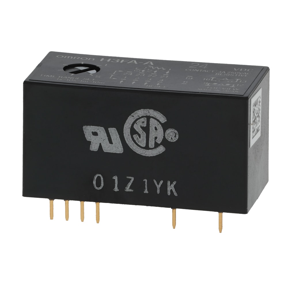 OMRON ELECTRONICS - TIMER- H3FAA24DC H3FAA24DC-120563
