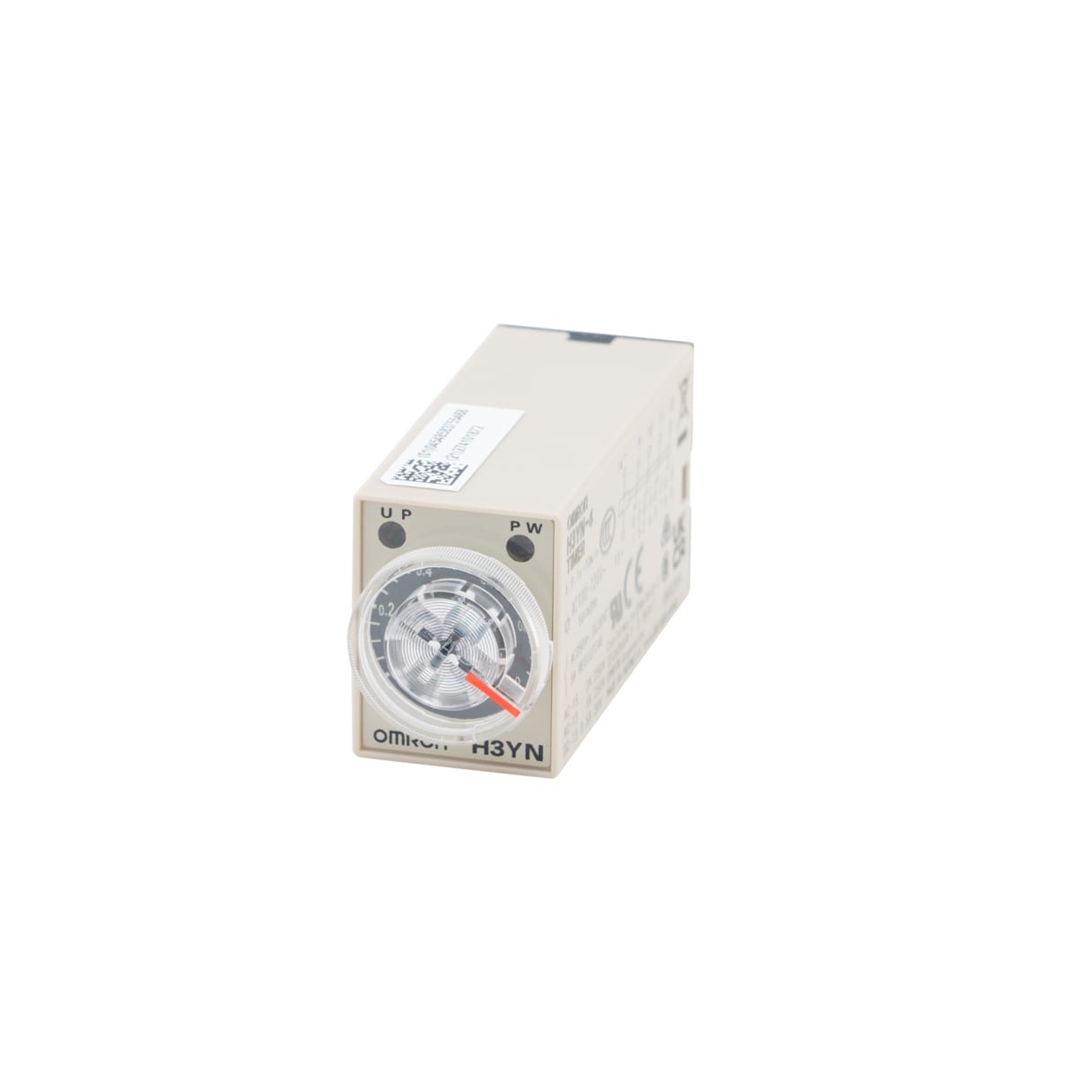 OMRON ELECTRONICS - Timer miniatura multiscala tempi lunghi ore multifunzionale 4 contatti in scambio zoccolabile H3YN41AC100120