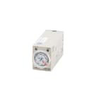 OMRON ELECTRONICS - Timer miniatura multiscala tempi lunghi ore multifunzionale 4 contatti in scambio zoccolabile H3YN41AC100120