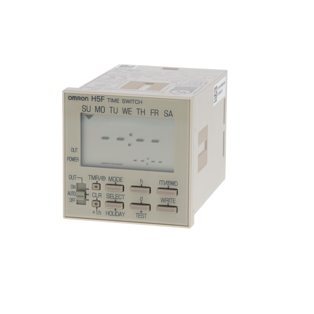 OMRON ELECTRONICS - TIMER-DIGIT48X48.DISPLAYLCD.1CONT.NO15A H5FB.1-243646000