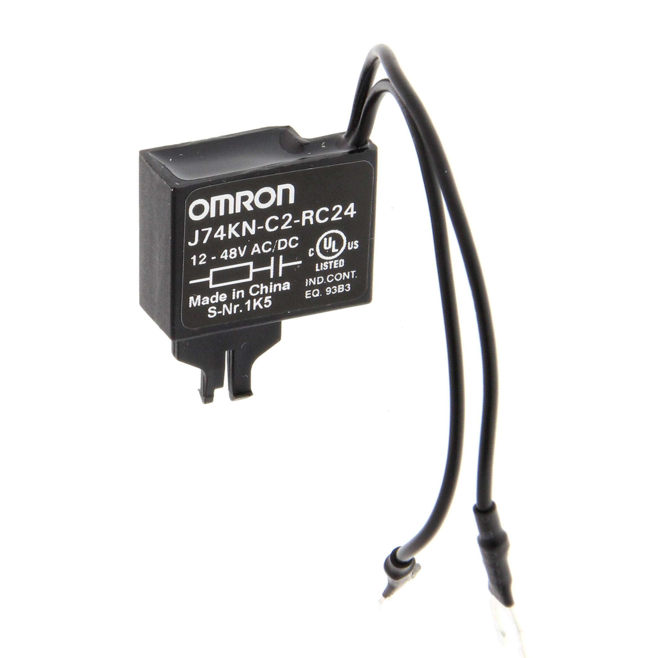 OMRON ELECTRONICS - teleruttore-AccSoppresRCxJ7KN10/74 12-48V J74KNC2RC24