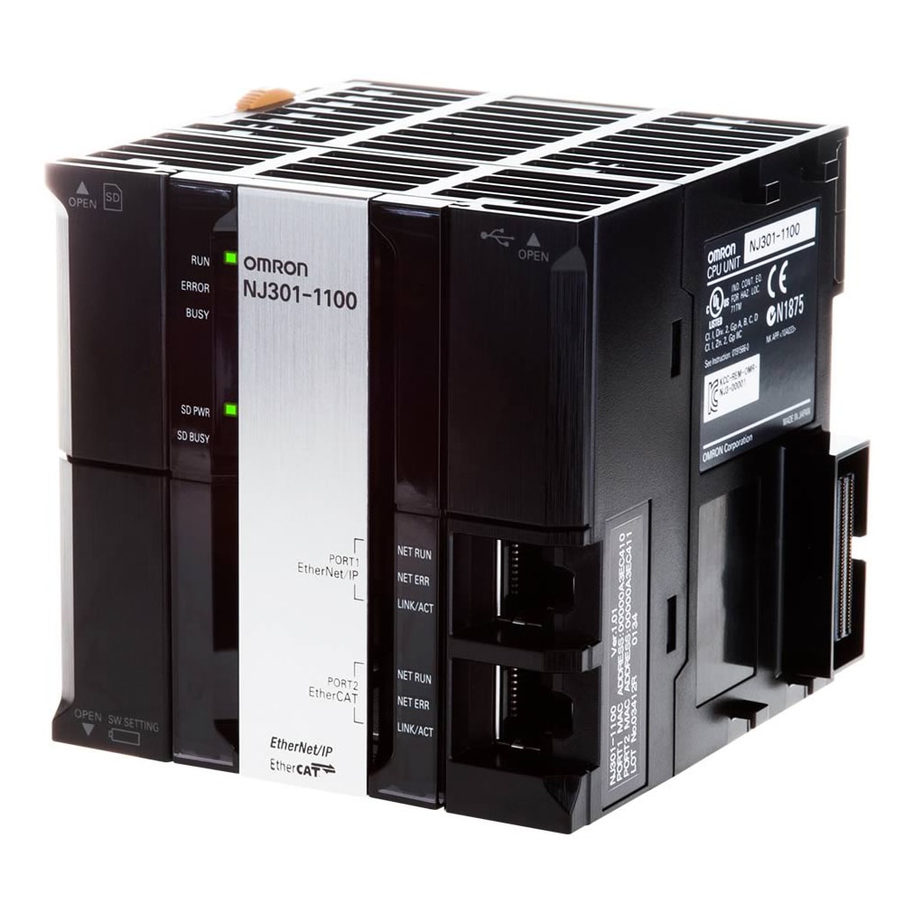 OMRON ELECTRONICS - plc cpu nj gestione 4 assi
