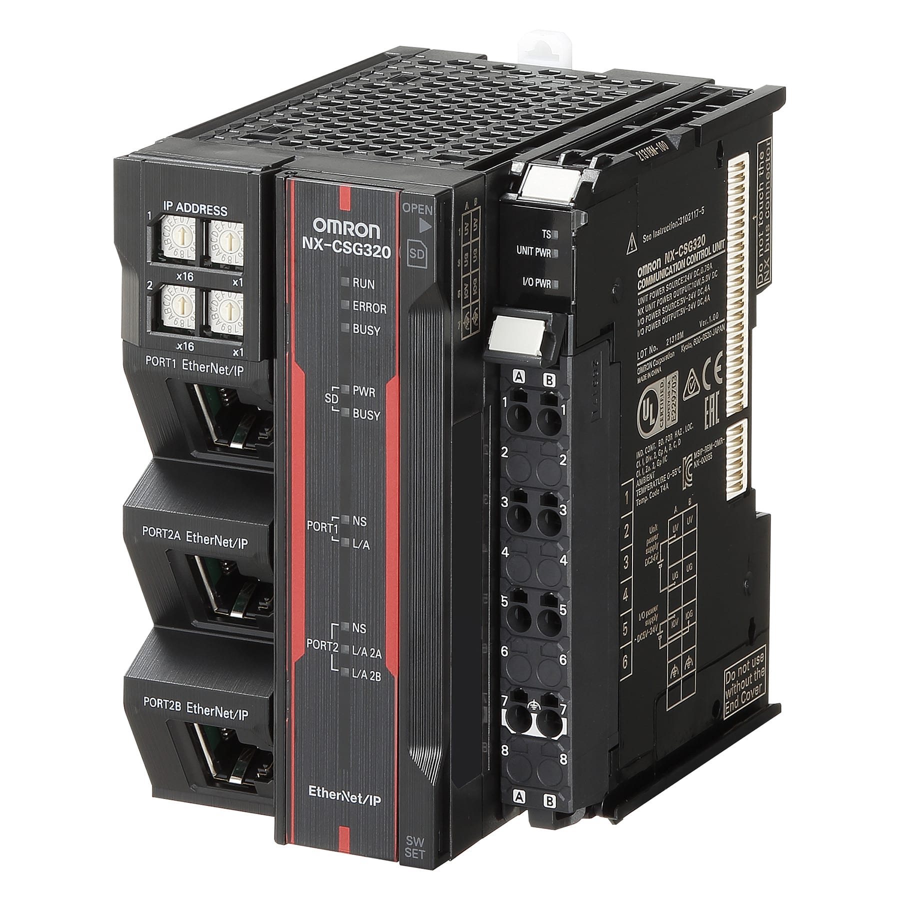 OMRON ELECTRONICS - Gateway di sicurezza per sicurezza CIP. slo