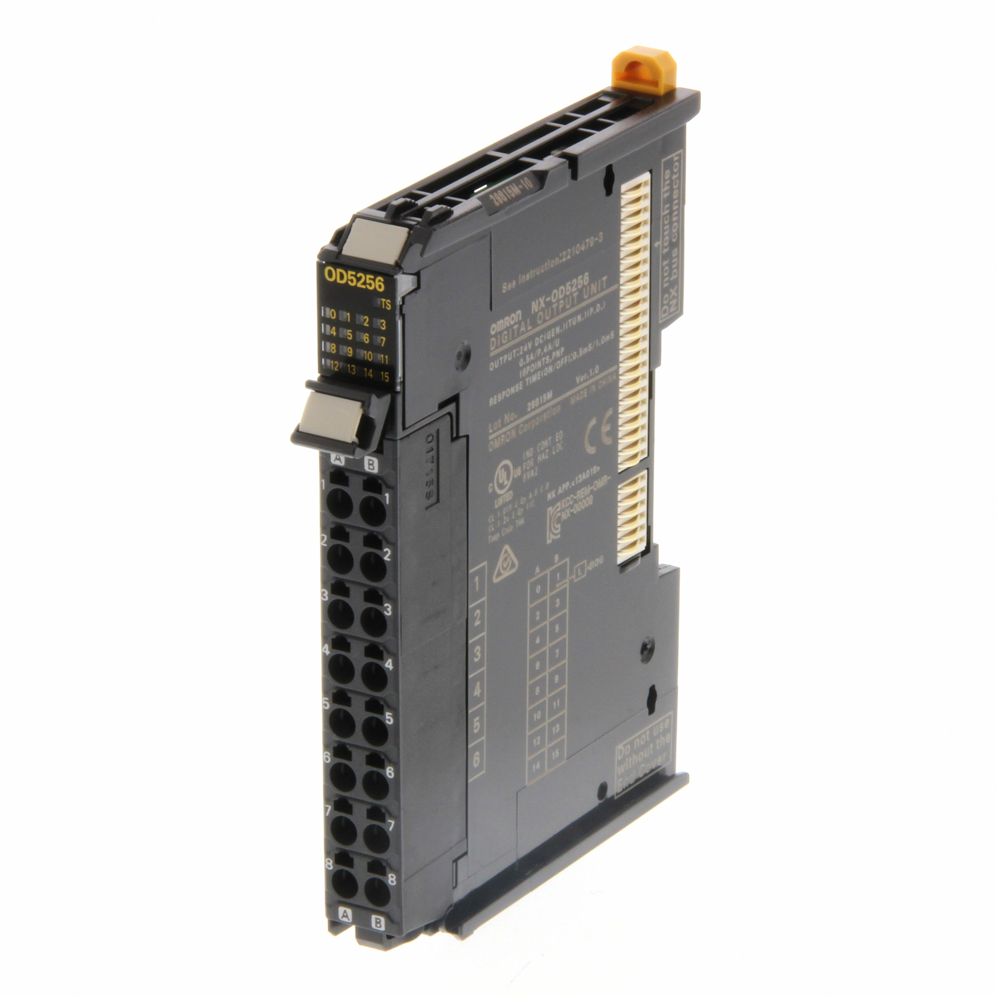OMRON ELECTRONICS - Modulo I/O serie NX, 16 uscite digitali, PNP, Push-In Plus, 16 DO.