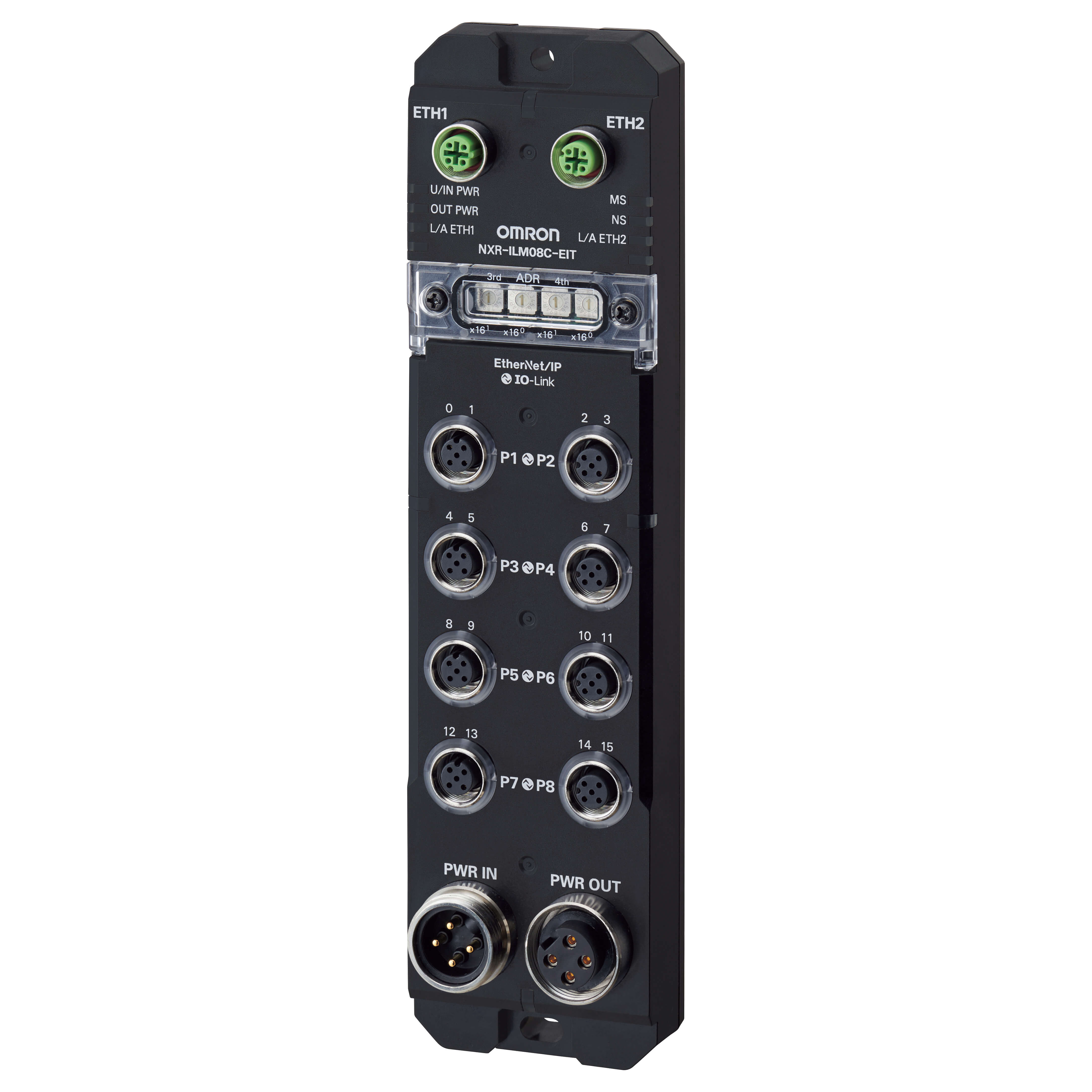 OMRON ELECTRONICS - Unità master IO-Link serie NXR IP67 8 porte NXRILM08CEIT