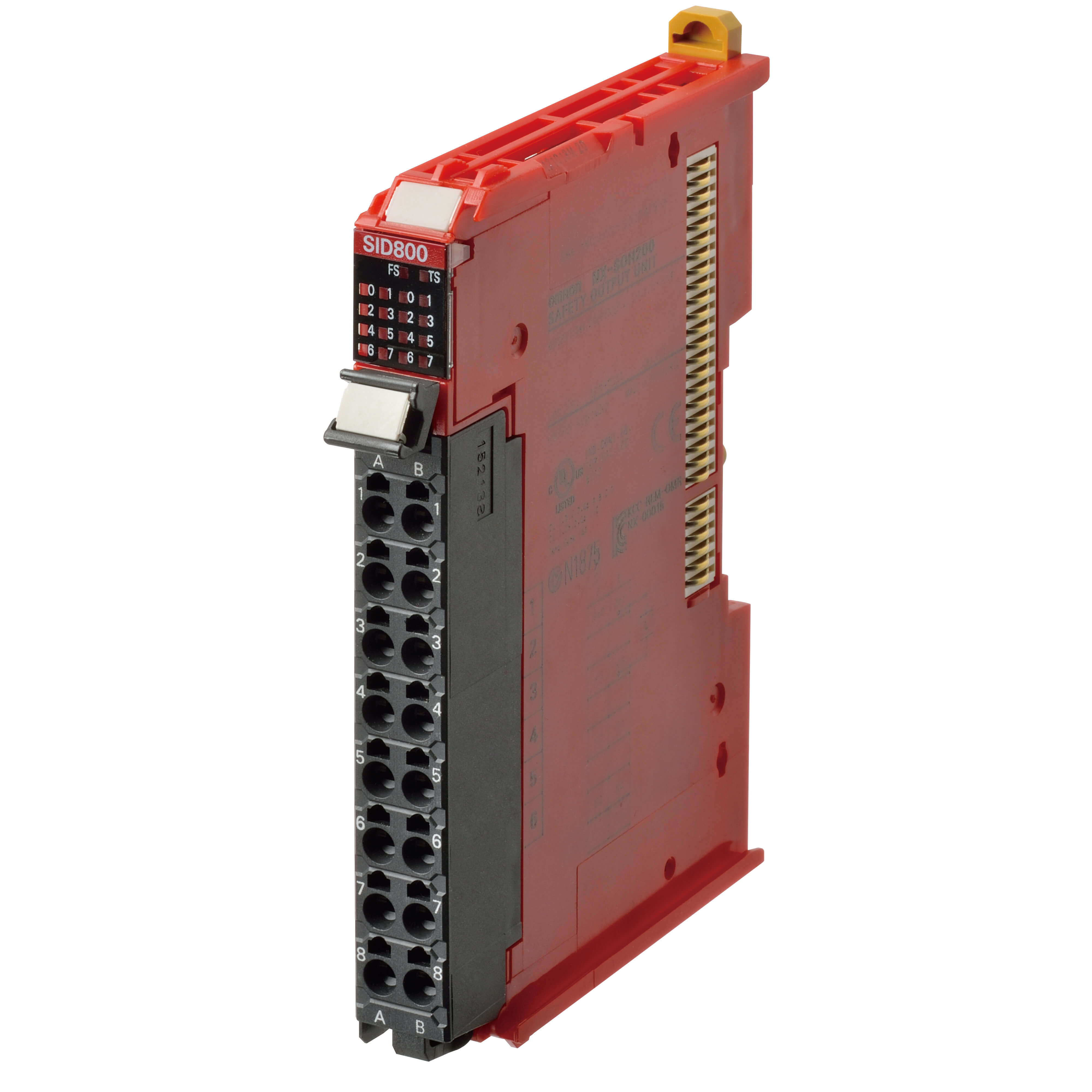 OMRON ELECTRONICS - Modulo di sicurezza NX con 8 ingressi digitali.