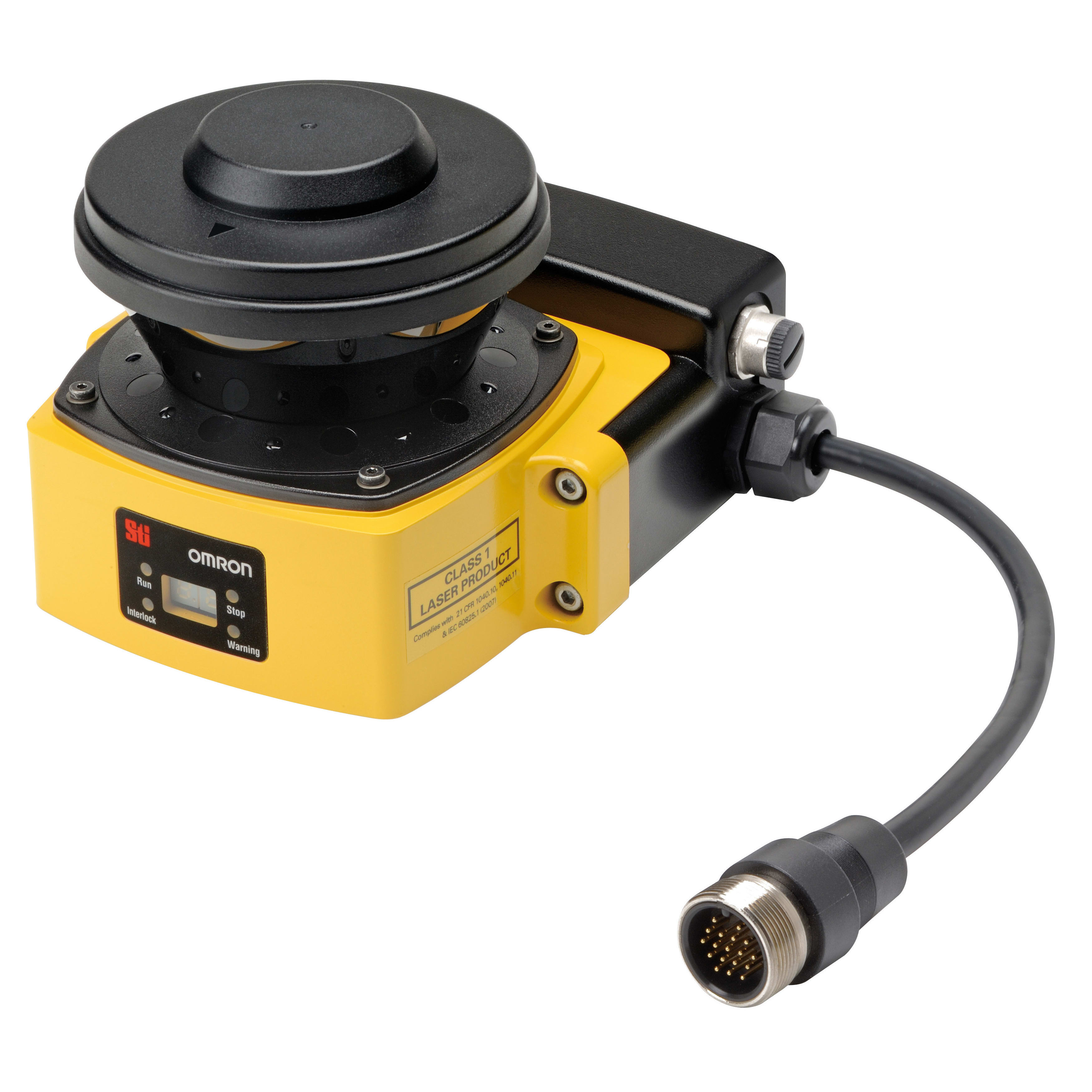 OMRON ELECTRONICS - Laser scanner 3m Allarme10m cavo later.E/IP