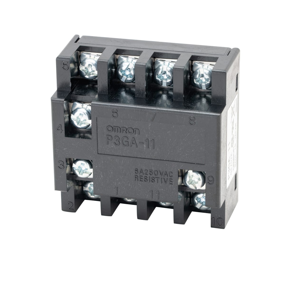 OMRON ELECTRONICS - zoccolo-Undecal FrontequadroTerm Vite Timer P3GA11-2-1209390