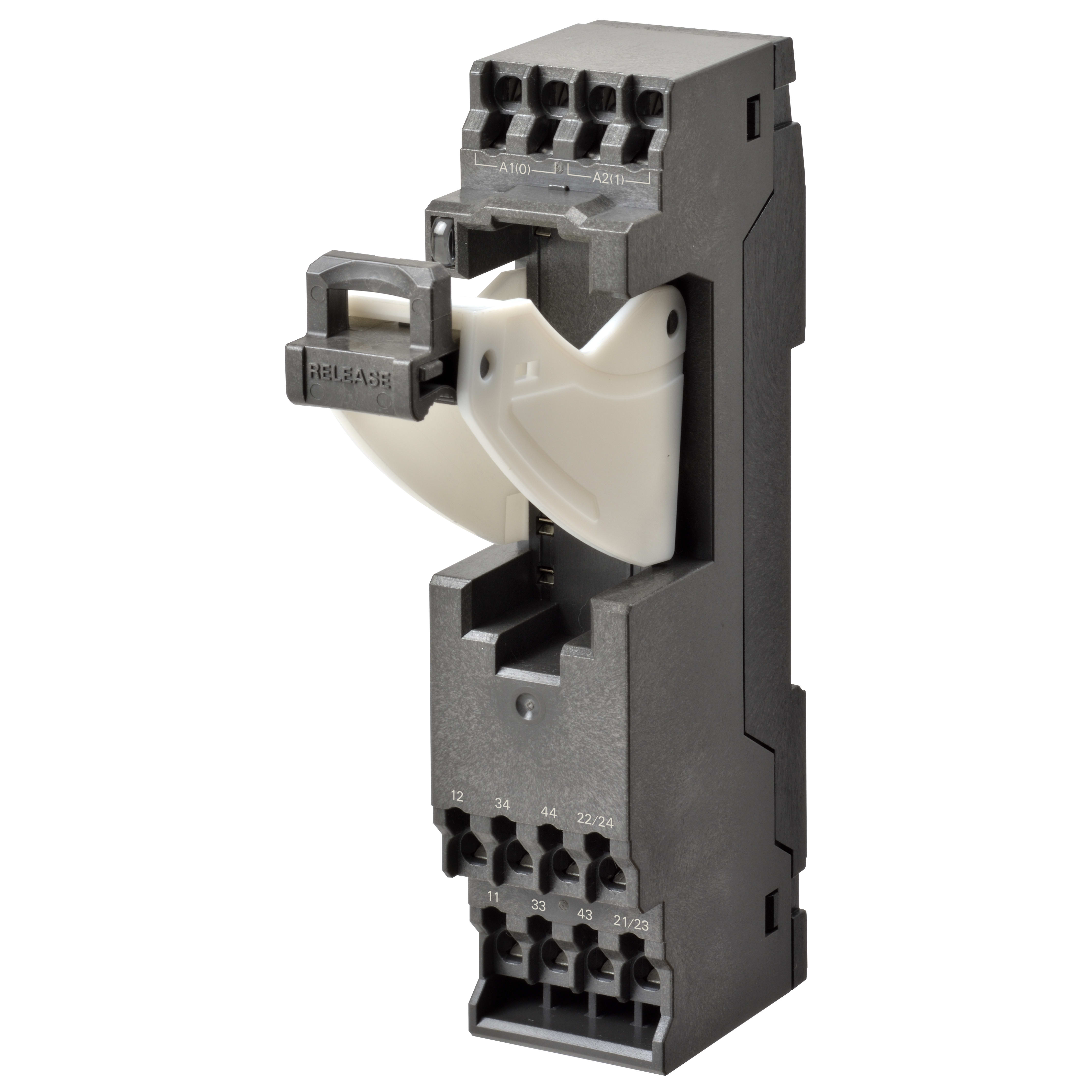 OMRON ELECTRONICS - Acc.G7SA zoccoloDIN term.Push-in 4poli LED