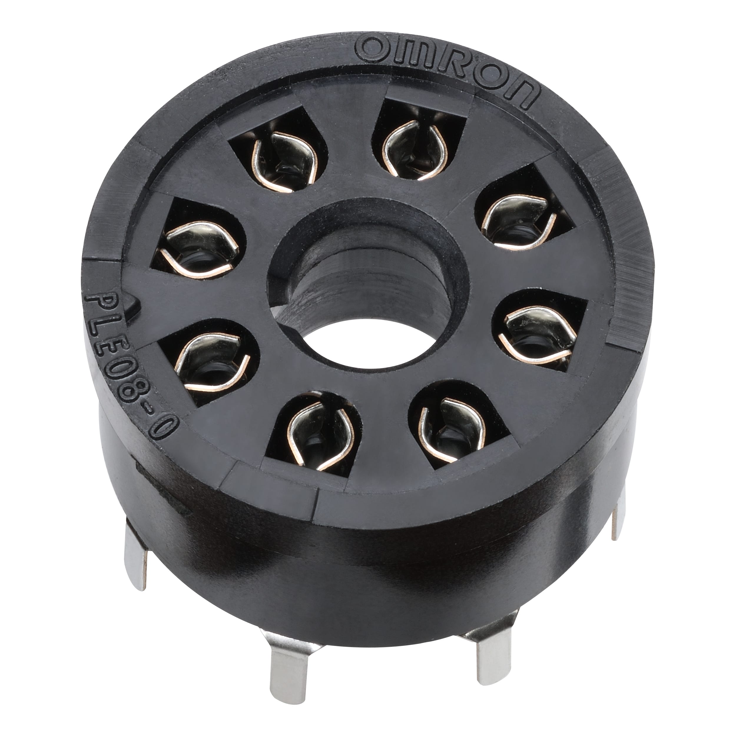 OMRON ELECTRONICS - visione- zoccolo-OctalFronte o retroquadro PLE080-113442000