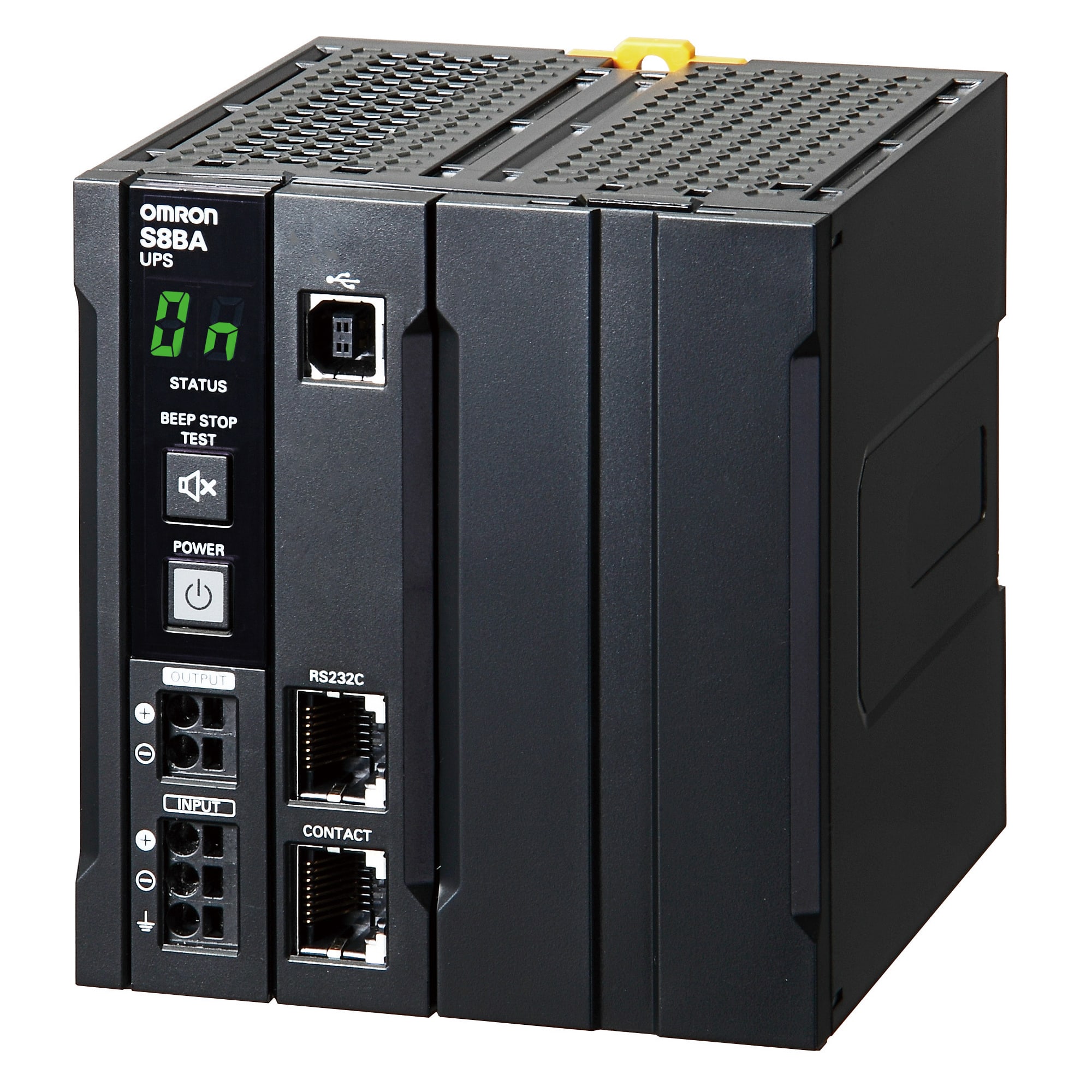 OMRON ELECTRONICS - UPS DC/DC S8BA, 5A/120W,batt.int. litio,DIN S8BA24D24D120LF