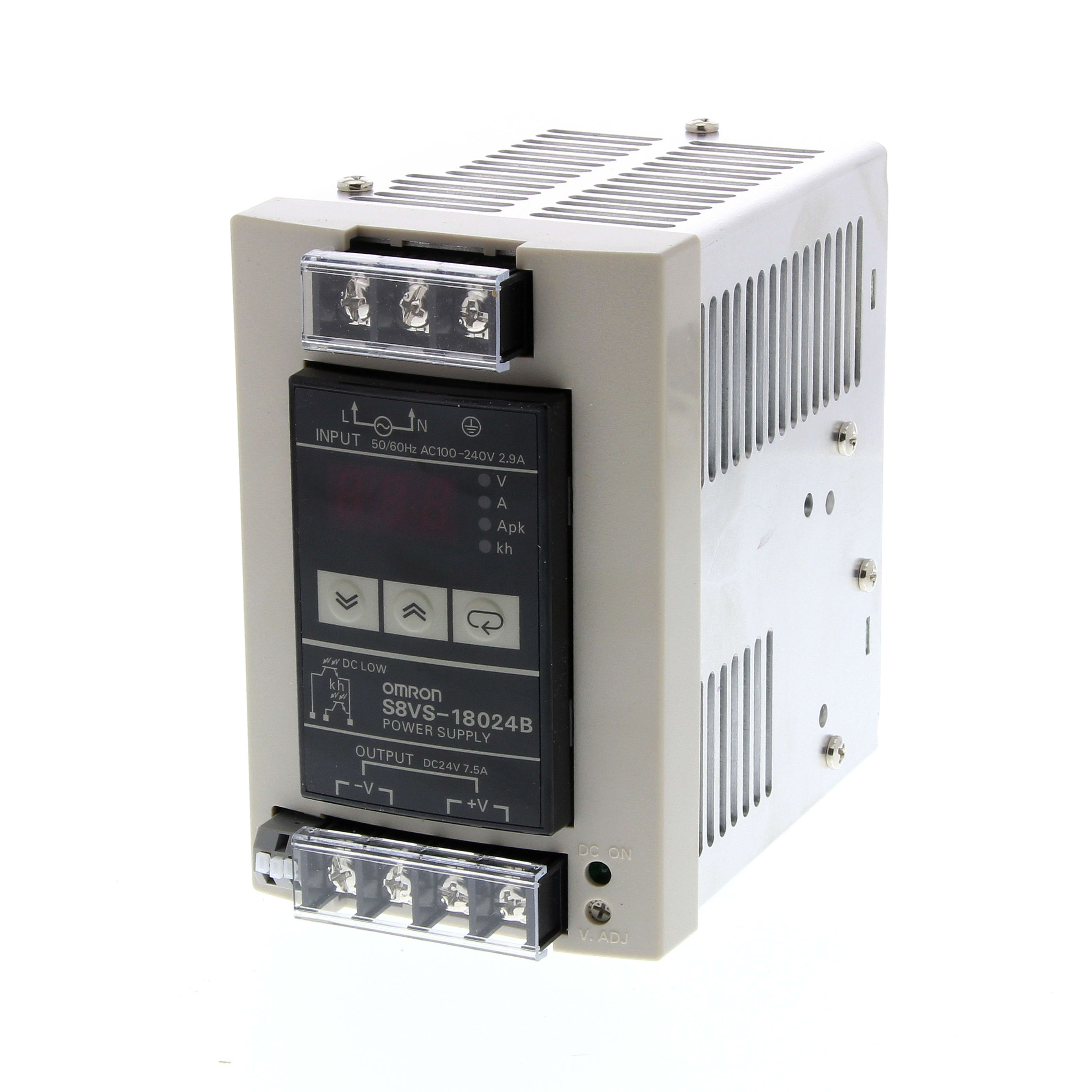OMRON ELECTRONICS - alimentatore- 24V7.5A. allarme. guida DIN