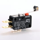 OMRON ELECTRONICS - micro 1dt 16a 250v ca leva rot fs 200g faston 6.35 1 contatto in scambio azione a leva e rotella terminali faston 6.35