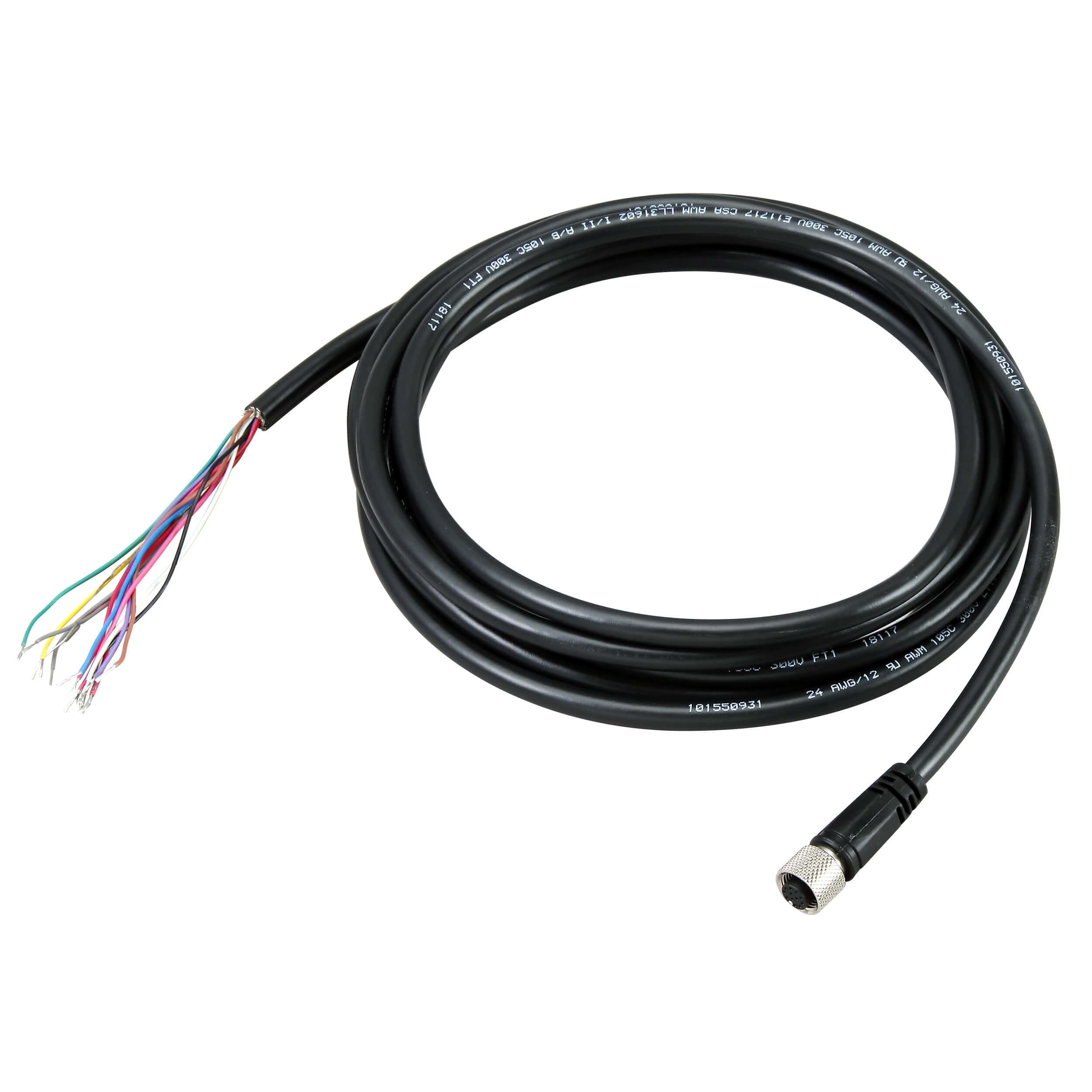OMRON ELECTRONICS - Set di cavi V430. da connettore 12 pin M12