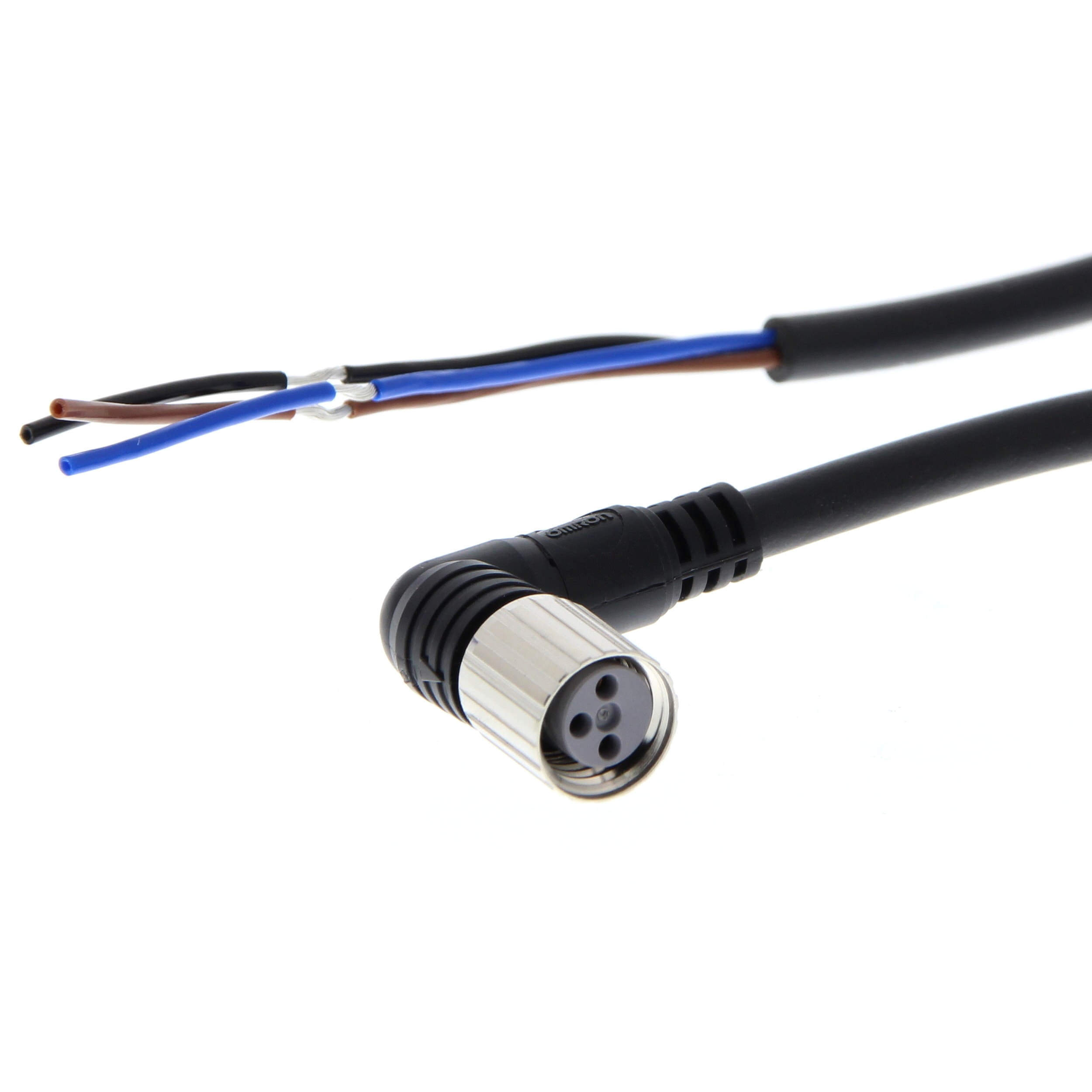 OMRON ELECTRONICS - Connettore femmina per sensore. M8. PVC. 3