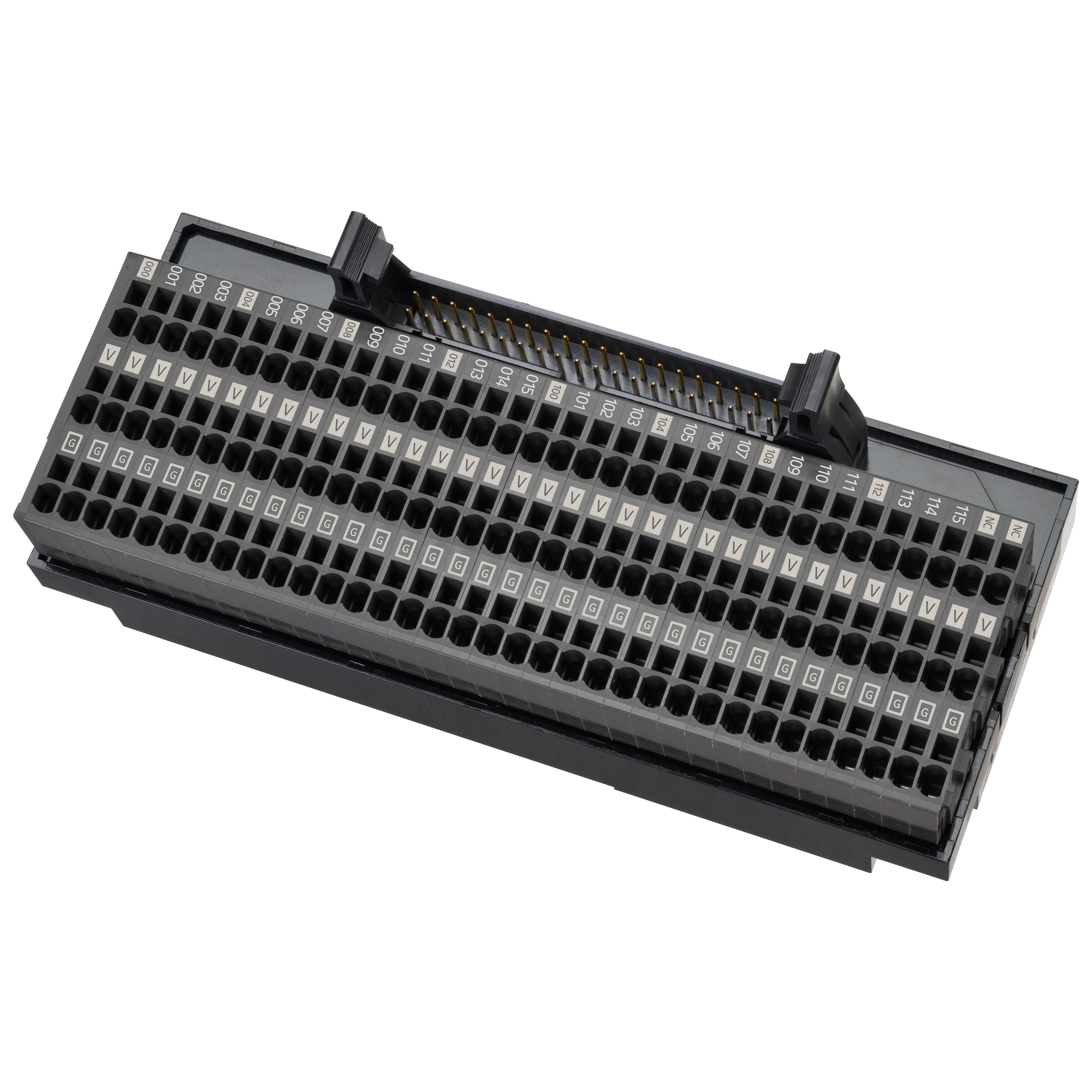 OMRON ELECTRONICS - PLC interface wiring system with push-in pl XW2K40GO32CIN