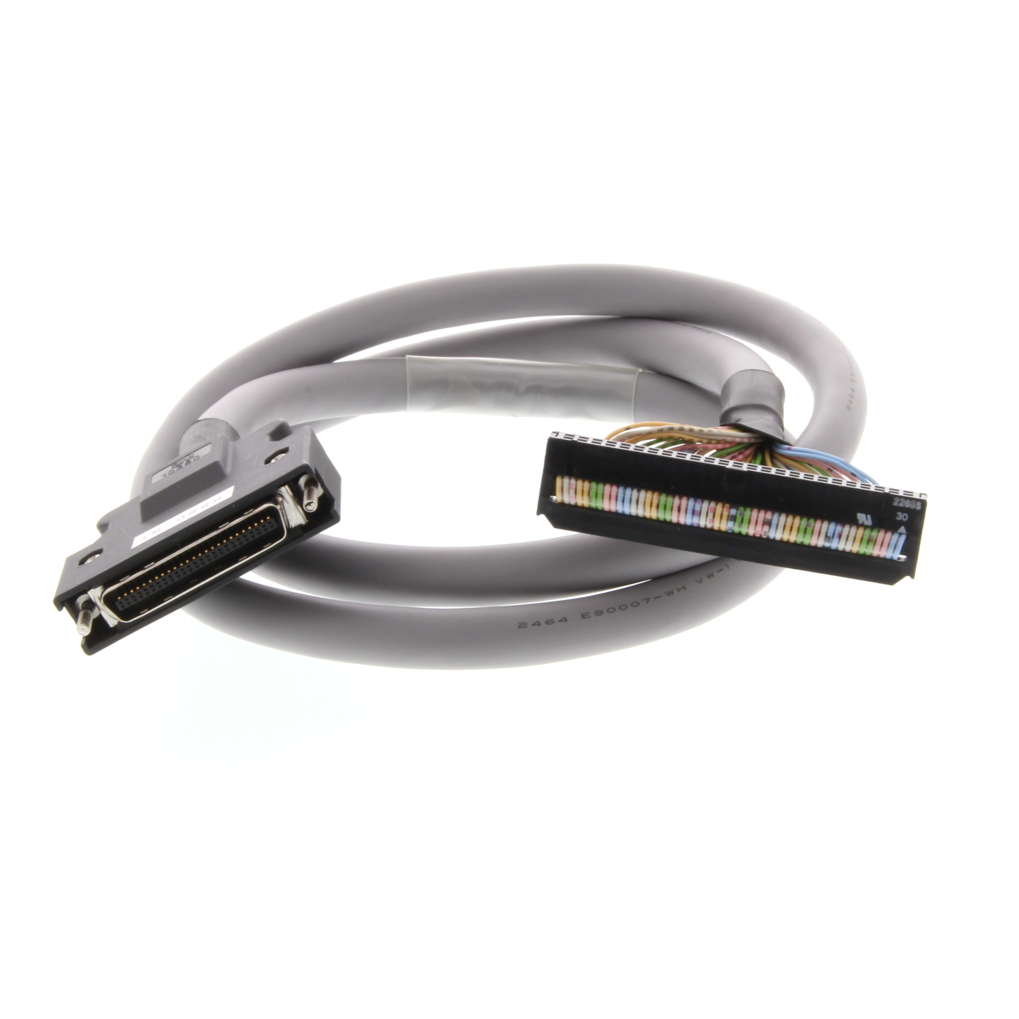 OMRON ELECTRONICS - Cavo servo G5 con XW2B-50G5 da 1 m per collegamento segnali CN1 con morsettiera XW2B50G5.