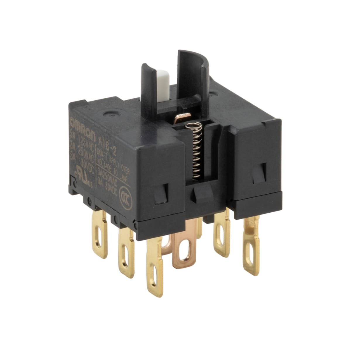 OMRON ELECTRONICS - pulsante- Blocco 2cont.deviaz. term.saldare