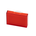 OMRON ELECTRONICS - Copritasto rettangolare rosso IP40 per lampada ad incandescenza, LED e pulsante non luminoso.