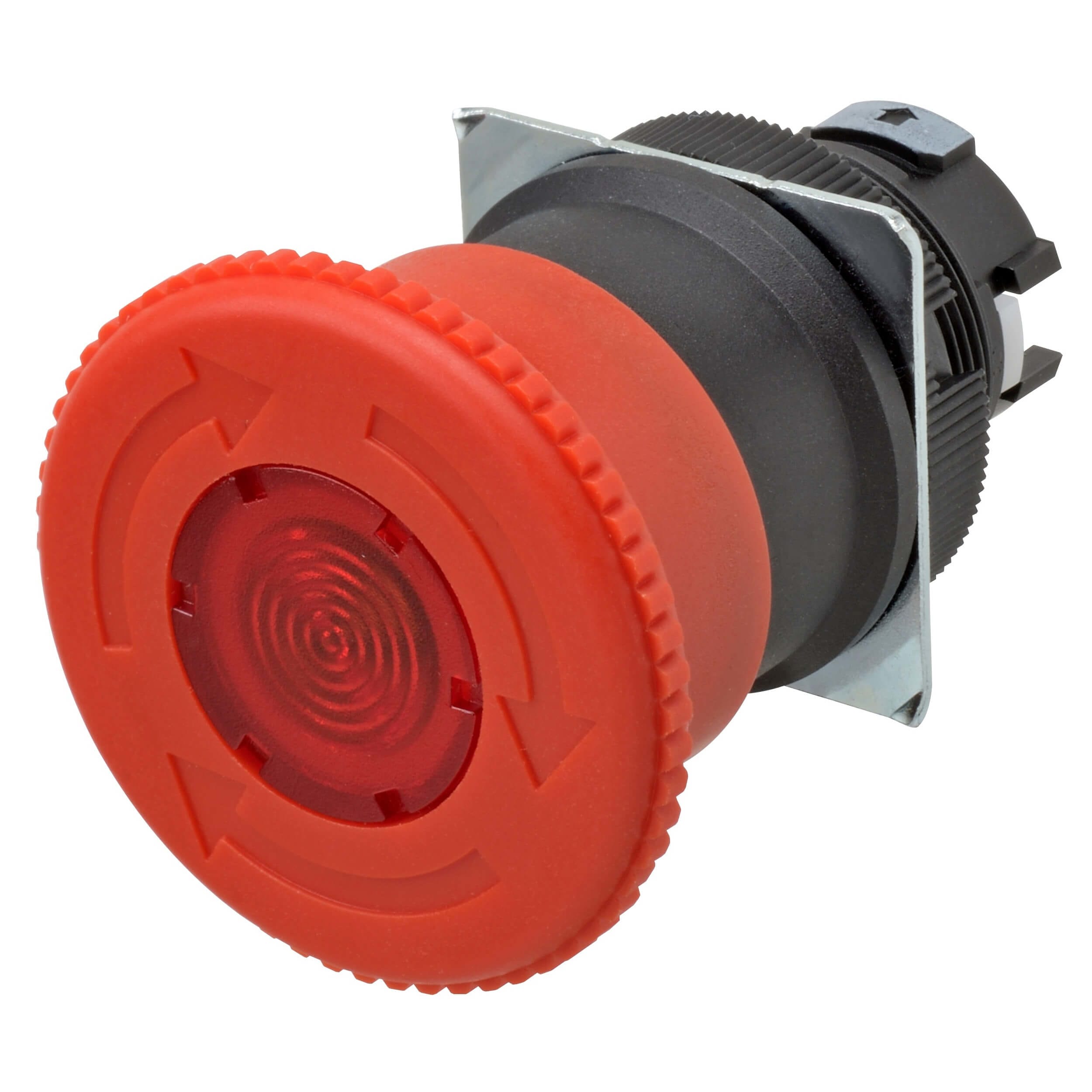 OMRON ELECTRONICS - Pulsanti Ø22 mm azionatore estop diametro 40 mm luminoso riassetto a rotazione.