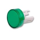 OMRON ELECTRONICS - PUSHBUTTON. ILLUMINATED. ROUND. GREEN.