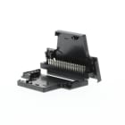 OMRON ELECTRONICS - Connettore a saldare 40 pin Fujitsu con calotta ad angolo per moduli a 32 punti.