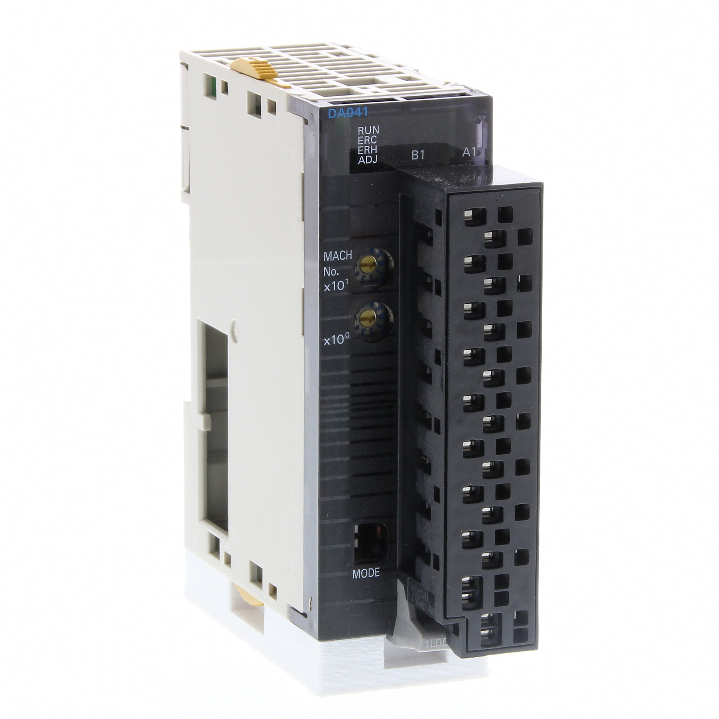 OMRON ELECTRONICS - Modulo analogico 4 uscite con terminali a molla, morsettiera per connessioni sicure e affidabili.