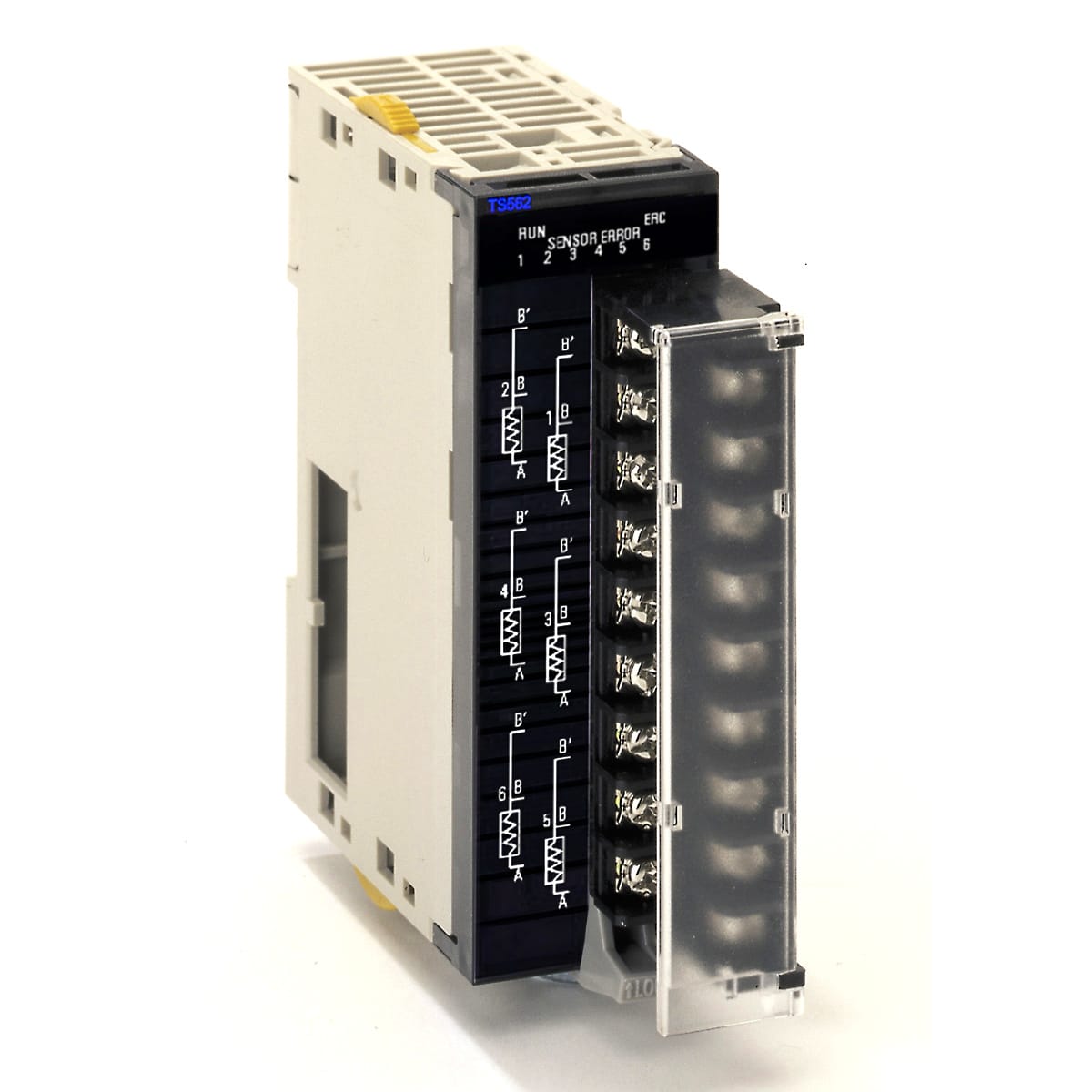 OMRON ELECTRONICS - Modulo di acquisizione temperatura 6 canali con ingressi per PT100 e PT1000.