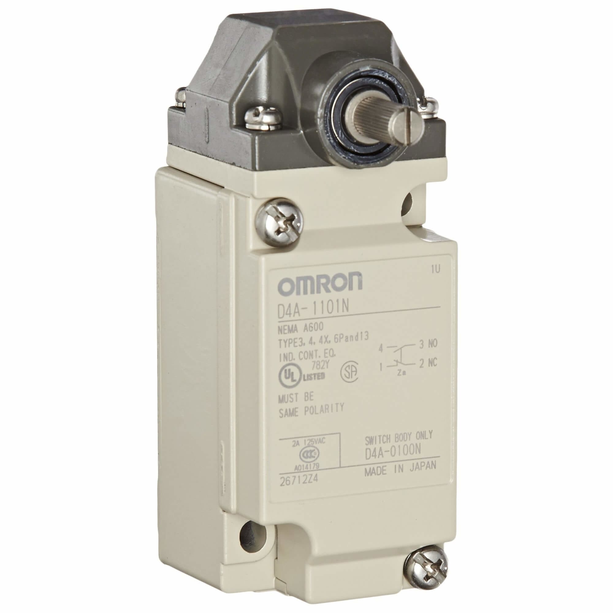 OMRON ELECTRONICS - finecorsa- SPDT a doppia interruzione. per