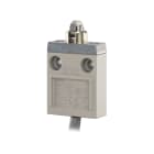 OMRON ELECTRONICS - Finecorsa con 1 contatto in scambio 5 A/250 V c.a., azionamento pulsante e rotella trasversale, IP67, cavo 3 m.