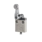 OMRON ELECTRONICS - Finecorsa con contatto in scambio 5 A/250 V c.a., azionamento braccio e rotella, IP67, cavo 3 m, alta sensibilità.
