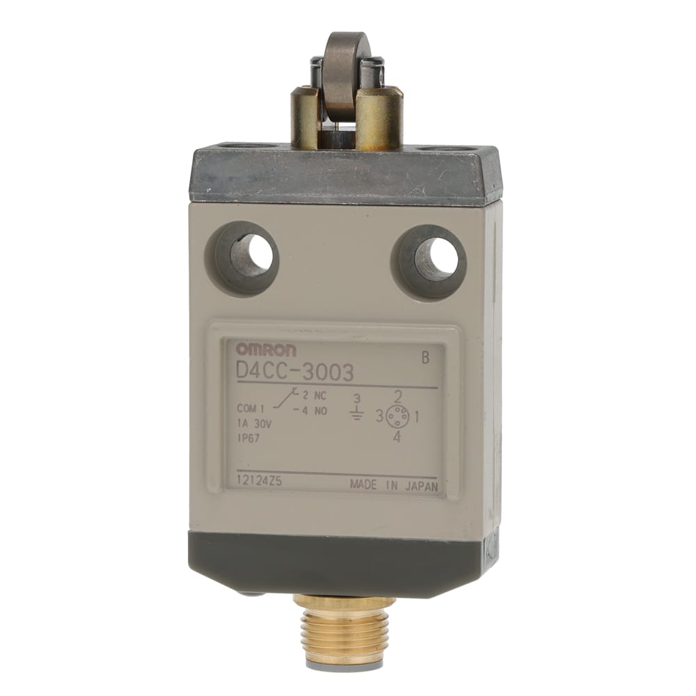 OMRON ELECTRONICS - finecorsa- 1 cont scPULSeROT trasv.conn.M12