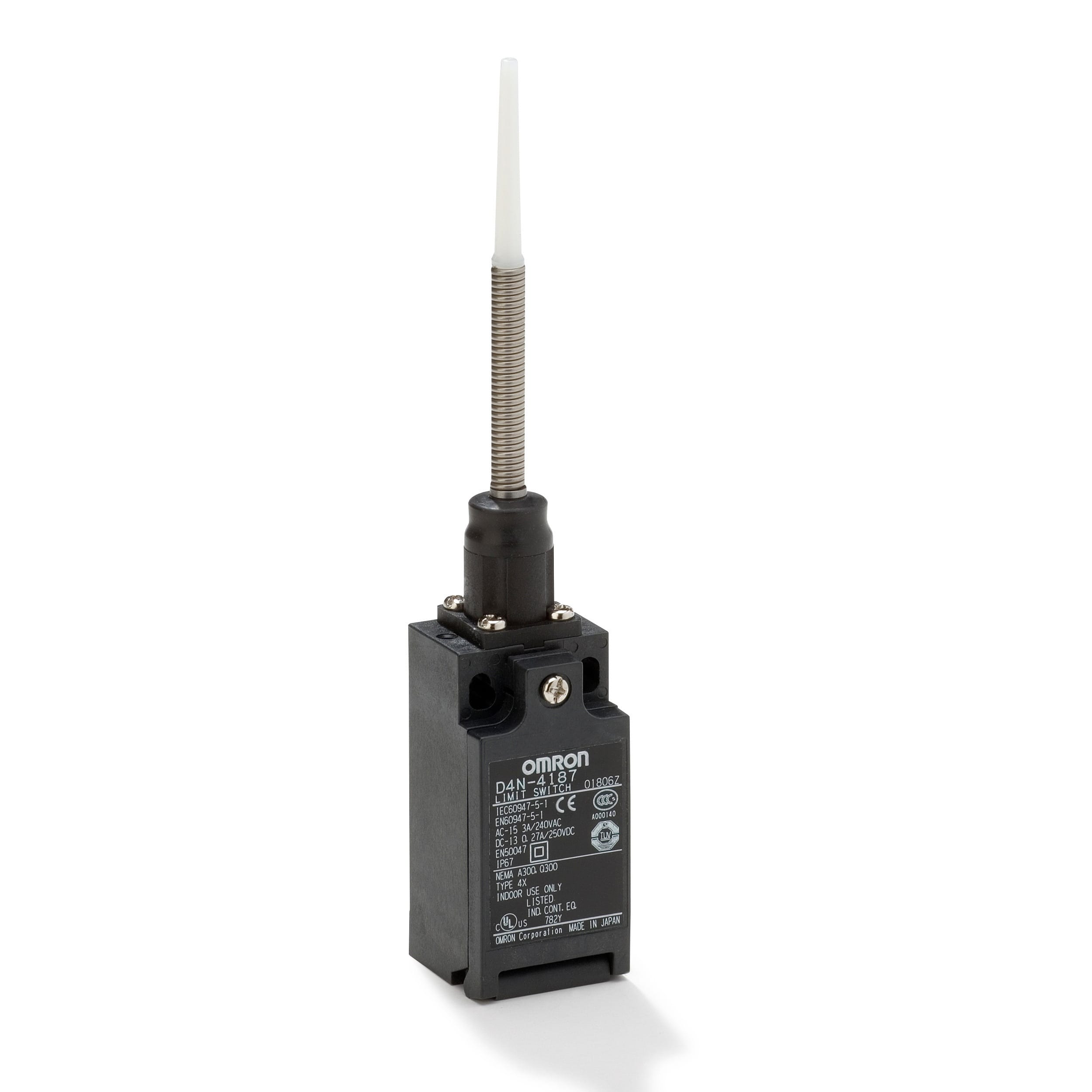 OMRON ELECTRONICS - FC,mecc,M20,1NO+1NC,rapido,levaFless.Plast